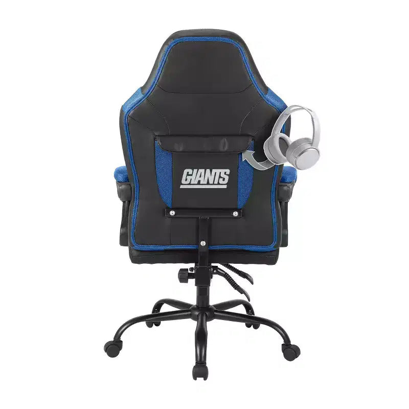 Fauteuil de bureau surdimensionné des Giants de New York