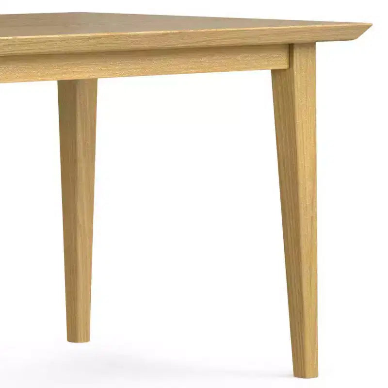 Table à manger rectangulaire en chêne