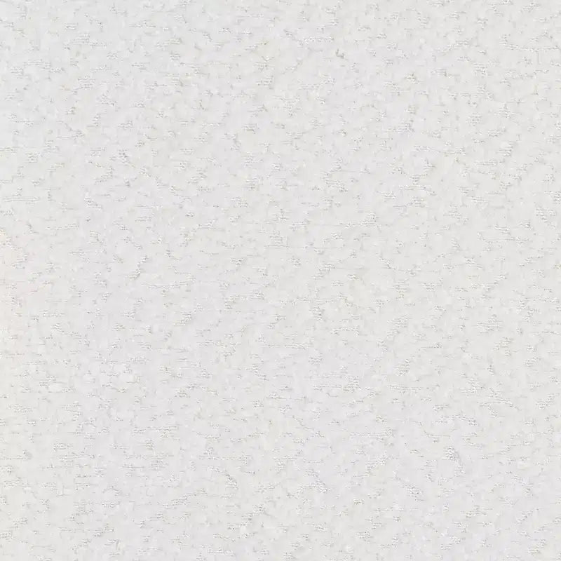 Table de chevet 2 tiroirs en tissu "Teddy Bear" blanc