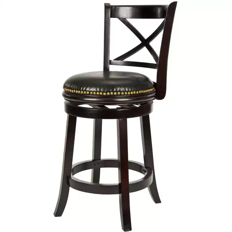 Tabouret de comptoir Cappuccino/Noir