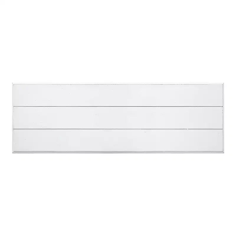 Banc Rectangulaire en Bois 42x14x19 Blanc