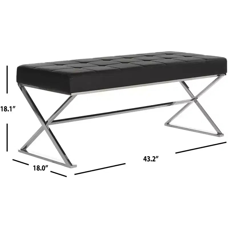 Banc rembourré