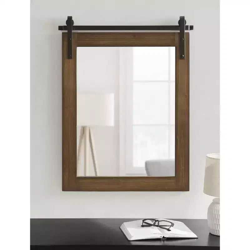 Miroir mural rustique