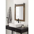 Miroir mural rustique