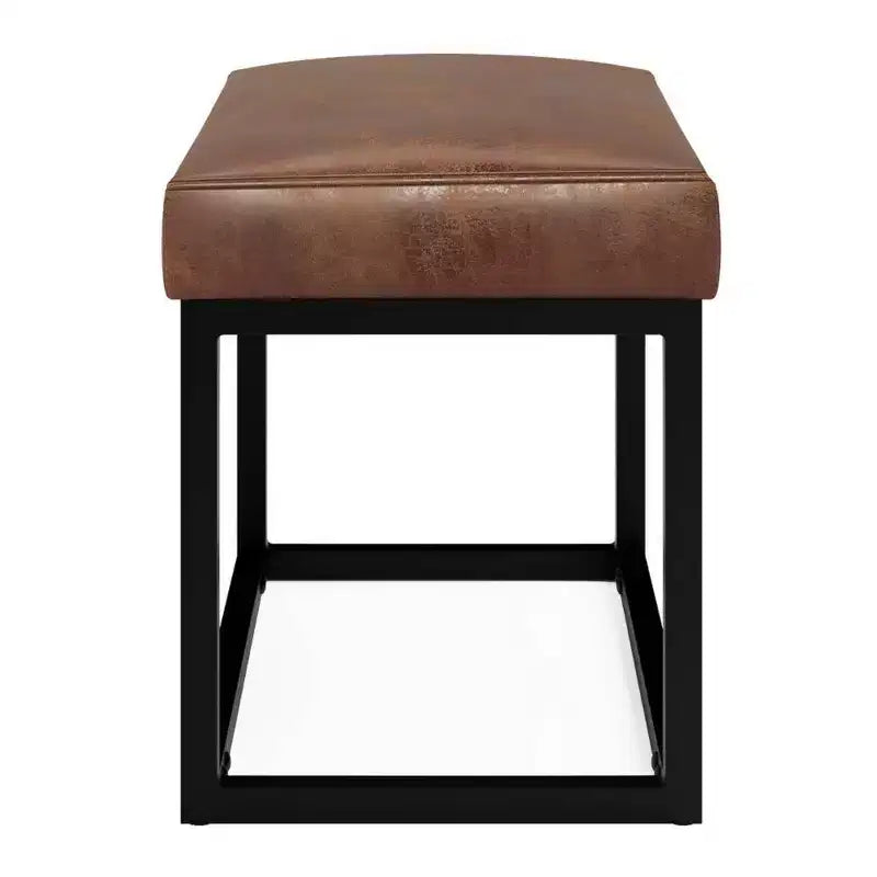 Banc rectangulaire contemporain de 66 cm
