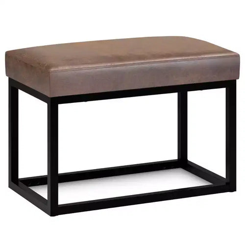 Banc rectangulaire contemporain de 66 cm