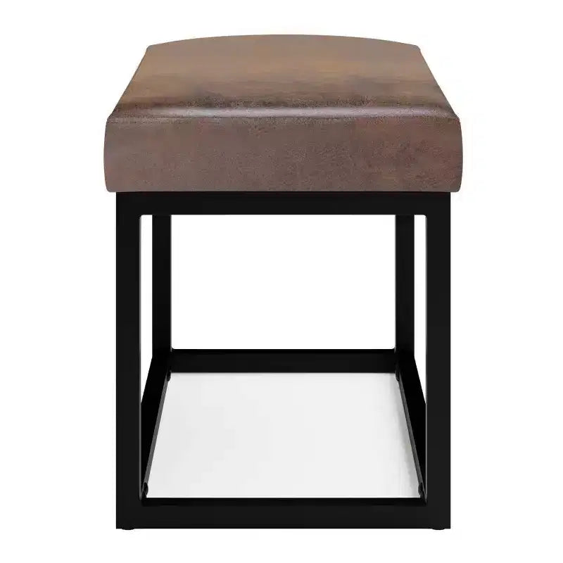Banc rectangulaire contemporain de 66 cm