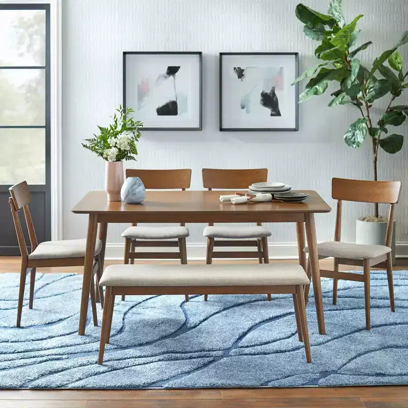 Banc Newington Mid-Century
