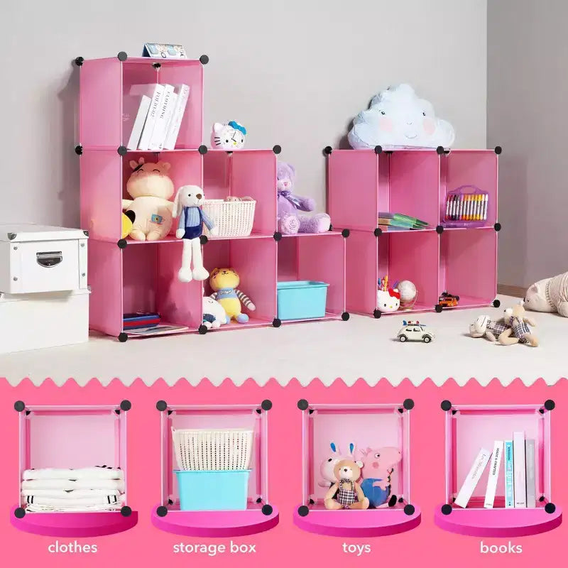 Rangement portable pour vêtements/boîte à jouets pour enfants