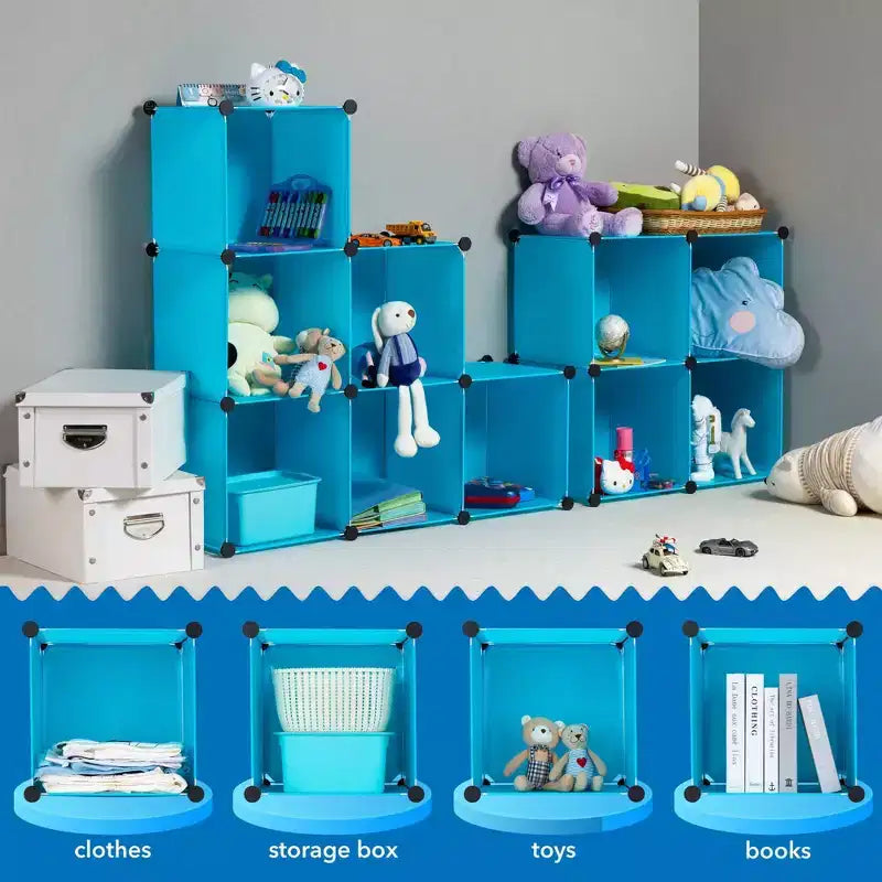 Rangement portable pour vêtements/boîte à jouets pour enfants