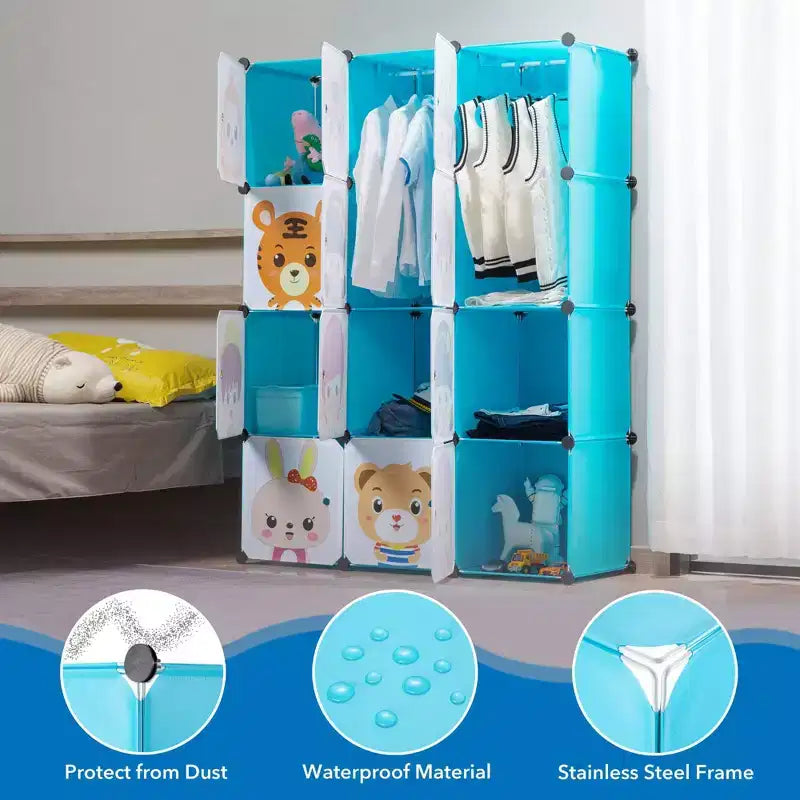 Rangement portable pour vêtements/boîte à jouets pour enfants