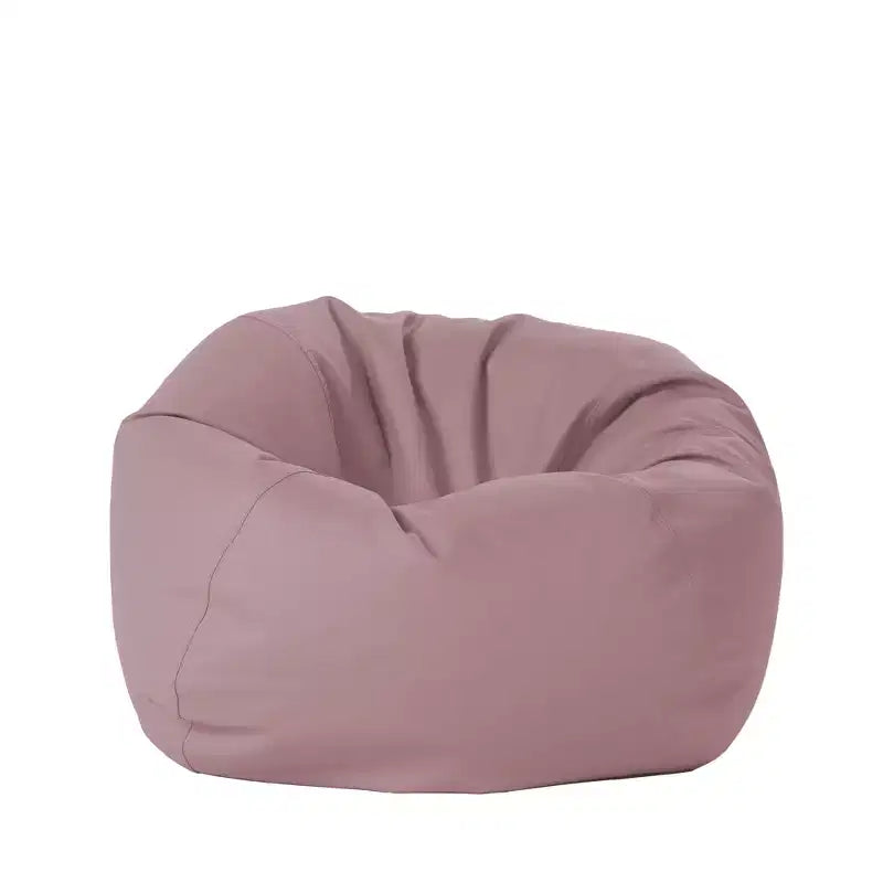Pouf Rond en Vinyle pour Enfants