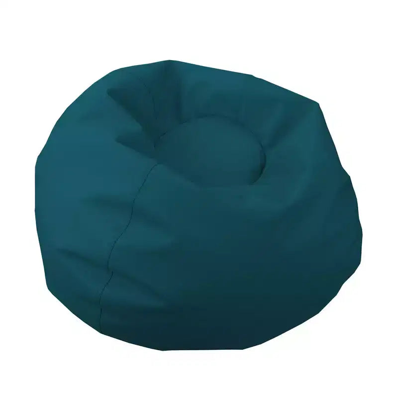 Pouf Rond en Vinyle pour Enfants