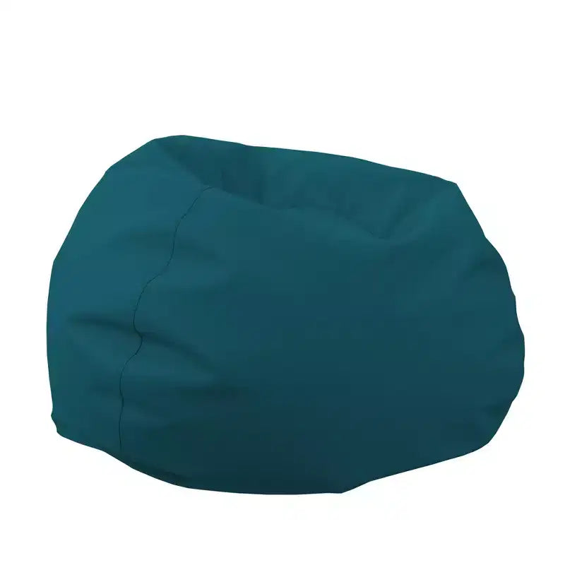 Pouf Rond en Vinyle pour Enfants
