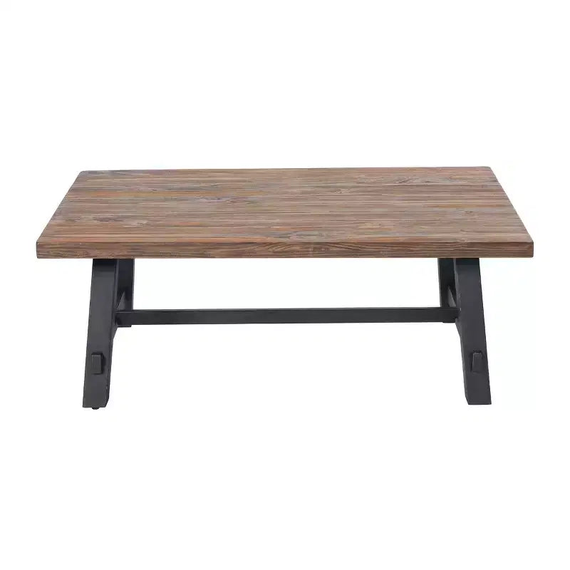 Table basse en bois massif